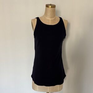 LOFT Navy Tank Top
